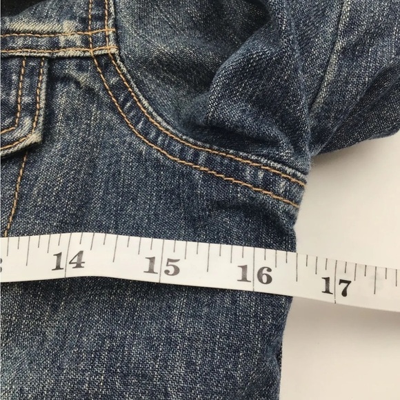 Abercrombie & Fitch Women's Blue Long Sleeve Cotton Denim Jacket - Size XS - Picture 7 of 7